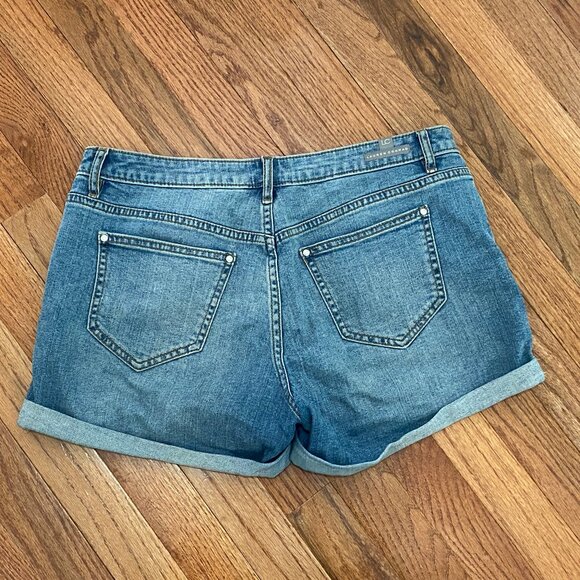Lauren Conrad denim shorts, size 6 - Picture 2 of 4
